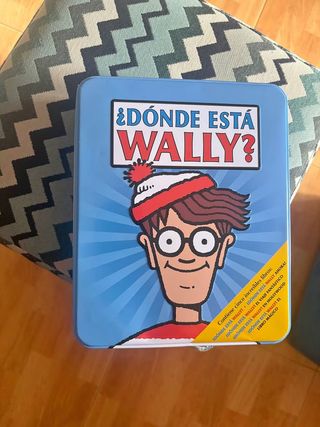 Libro ¿Dónde está Wally? Caja Metálica
