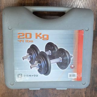 Kit Mancuernas Domyos 20 kg