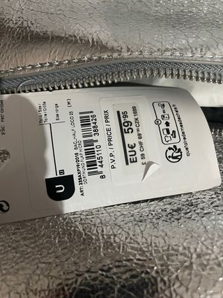 Bolso fiesta plata Desigual