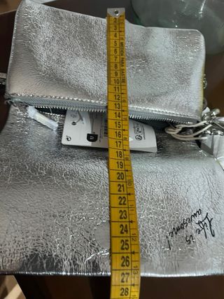 Bolso fiesta plata Desigual