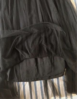 Gonna midi nera Sh Collection