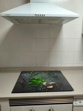 Campana extractora Cata blanca