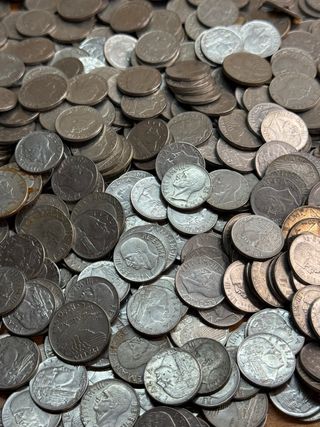 Lotto 50 monete Vittorio Emanuele III