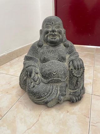 Figura Buda Sonriente Piedra