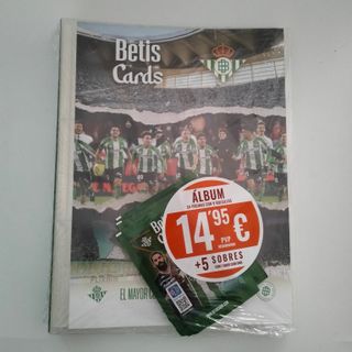 Holy Cards Betis Cards 2026 archivador + 5 sobres