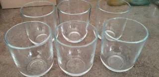 Set 6 Bicchieri Acqua Vetro