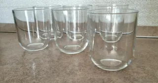 Set 6 Bicchieri Acqua Vetro