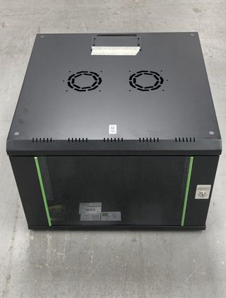 Armario Rack Negro Metálico