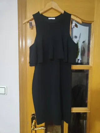 Vestido negro zara Talla M