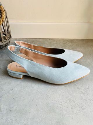 Bailarinas ante azul claro talla 37