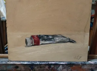 Dipinto ad olio su cartone telato 30x24cm