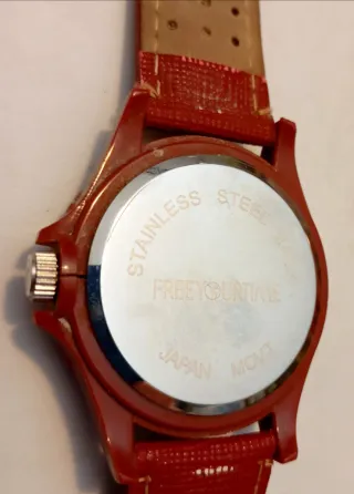 Orologio FREE YOUR TIME rosso