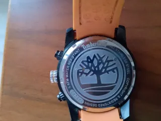 Reloj Timberland Negro Naranja