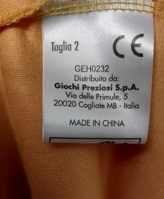 Vestito Carnevale Leone Bambino. GIOCHI PREZIOSI