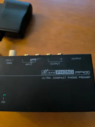 Preamplificatore phono per giradischi PP400