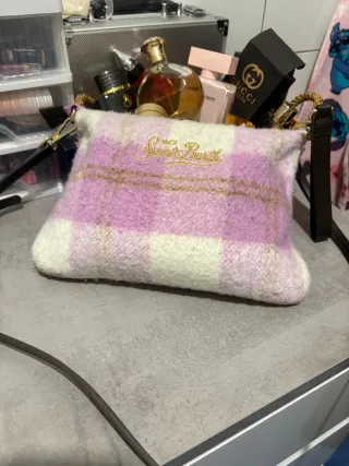 Borsetta Saint Barth rosa e viola