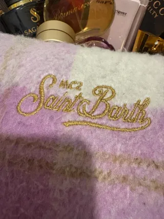 Borsetta Saint Barth rosa e viola