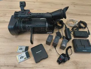 Cámara Profesional Panasonic AG-HPX250 + Accesorio
