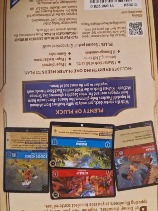 Starter Deck Into the Inklands Lorcana (inglés)