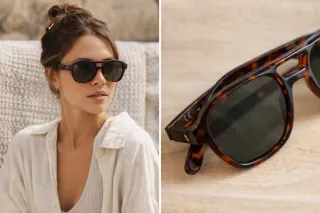 Occhiali da sole donna tartaruga Da ottica