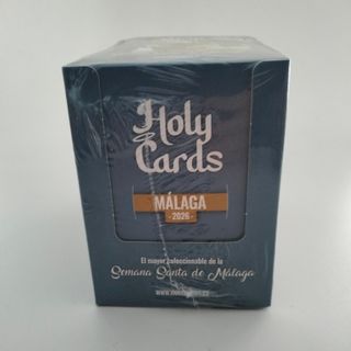 Holy Cards Semana Santa Malaga 2026 caja 50 sobres