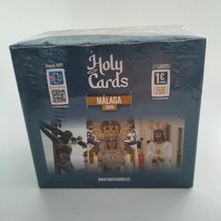 Holy Cards Semana Santa Malaga 2026 caja 50 sobres
