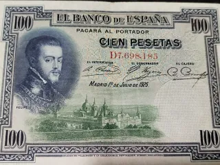 Billete 100 Pesetas Banco de España 1925