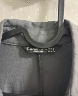 Vestido camisa gris con cordones