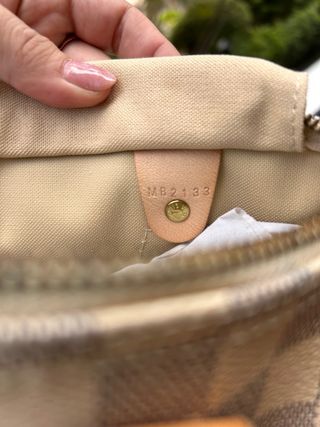 Bolso Louis Vuitton Speedy 25 Damier Azur