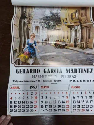 Lote 3 calendarios antiguos