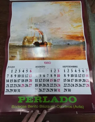 Lote 3 calendarios antiguos