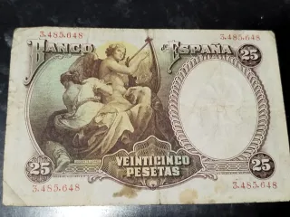 Billete 25 Pesetas Banco de España 1931