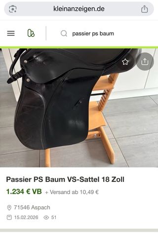 Montura Inglesa Grand Passier & Sohn