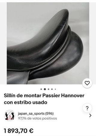 Montura Inglesa Grand Passier & Sohn