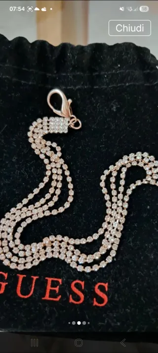 Occhiali da sole Guess donna neri e oro