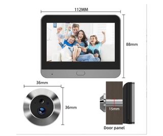 Olho Mágico com Ecrã 4.3