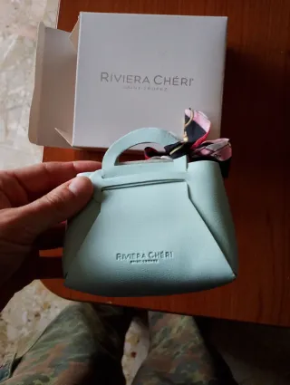 Borsa Riviera Chéri saint Tropez con foulard