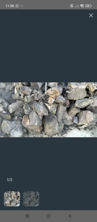 Leña de naranjo para chimenea