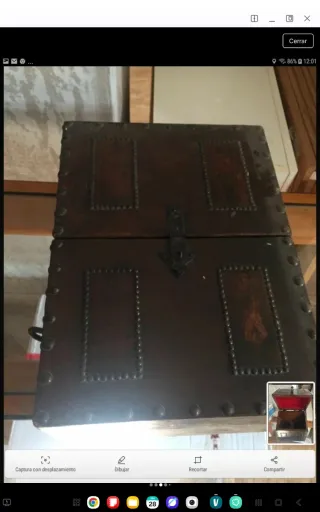 Scatole antiche con dettagli metallici 30 euro unità