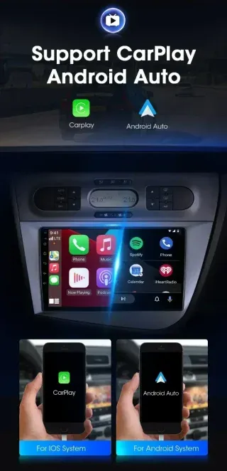 Radio GPS Seat León 2 (2005-2012)