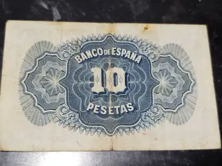 Billete 10 Pesetas Banco de España 1935