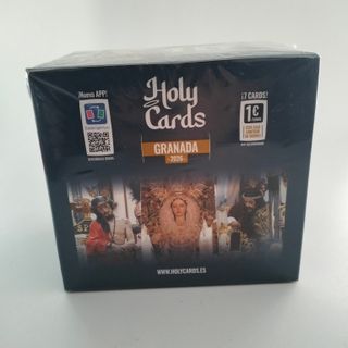 Holy Cards Semana Santa Granada 2026 caja 50 sobre