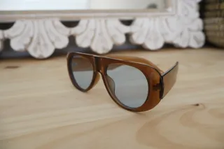 Occhiali da sole da donna marroni