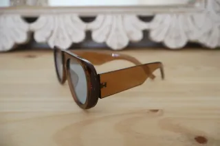 Occhiali da sole da donna marroni