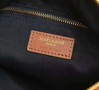 Bolso Saint Laurent Marrón y Dorado