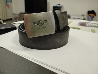 Cintura uomo BINHUANG fibbia metallo