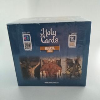 Holy Cards Semana Santa Huelva 2026 caja 50 sobres