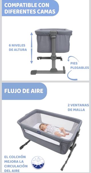 Culla a contatto Chicco Next2Me Essential