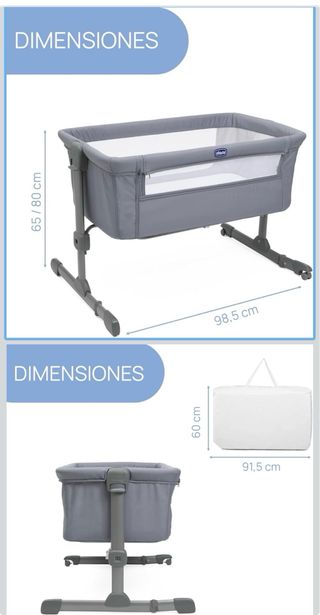 Culla a contatto Chicco Next2Me Essential