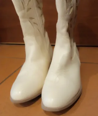 Stivali K&I Shoes Bianchi Tg 36